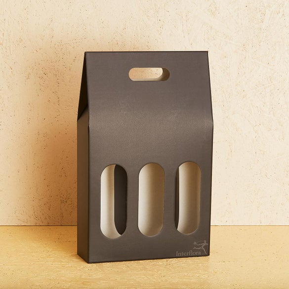 Vingaveæske med 3 fl. vin - efter eget valg